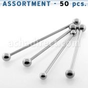 blk99 bulk of 316l steel industrial barbell with 5mm balls