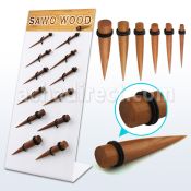 dapg92 board of sawo wood taper with double rubber o ring