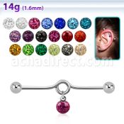 indd6 steel industrial loop barbell with cones ferido balls