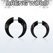 ipcar areng wood fake plug in pincher shape