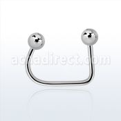 lsb5 surgical steel vertical labret 1 6mm 4mm ball