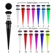 mvtp magnetic acrylic fake taper with rubber o rings