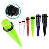 tpuvk acrylic taper with double o rings size 1 6 16mm