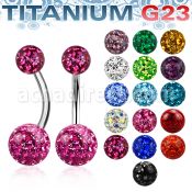 ubn2frg titanium g23 belly banana ferido glued balls