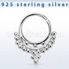 agsepv9 aro septum plata 925 1mm inspirado india 8mm venta