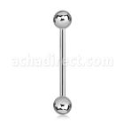 bbg barbell lengua acero quirurgico bolas 6mm venta