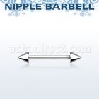 bbnpcn barbell pezon acero quirurgico conos 4mm distribuidor mayorista