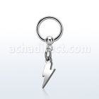 bcrglit aro bola presion acero 316l colgante acero liso rayo mayorista