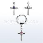 bcrgz394 aro bola presion acero 316l cruz zirconia centro mayorista