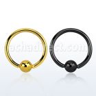 bcrt12 aro bola presion acero quirurgico pvd negro 2mm bola 6mm distribuidor