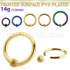 bcrt14f3 aro bola presion acero chapado pvd bola acero esmerilado