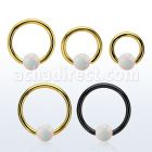 bcrt14o5 aro bola presion acero 316l pvd bola cierre 5mm opalo sintetico distribuidor mayorista