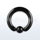 bcrt4 aro bola presion acero quirurgico pvd negro 5mm bola 8mm distribuidor