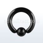 bcrt6 aro bola presion acero quirurgico pvd negro 4mm bola 8mm distribuidor