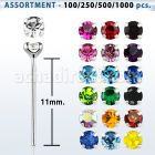 blk500 surtido por mayorpiercing nariz doblar tu mismo plata esterlina 925 0 6mm cristal redondo 2mm distribuidor