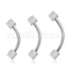 bnes2di banana ceja acero quirurgico dados 3mm distribuidor