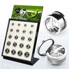 brpg147b display 20 dilataciones tunel tornillo acero brillo espejo logo lagarto 8mm 16mm distribuidor