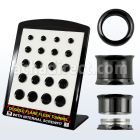 brpg149c al por mayor display 20 dilatadores tunel doble flare acero rosca interna 2g 916 6mm 14mm distribuidor mayorista