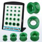 brpg191 display 20 dilatadores tunel doble flare jade verde 2g 916 6mm 14mm distribuidor mayorista