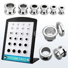 brpg6 distribuidor mayorista display 24 dilatadores tunel acero quirurgico pvd rosca 3g to 12 3mm 12mm venta por mayor