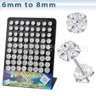 brv9 display 60 anillos banana ceja variados bolas conos uv reactivo 3mm colores mas vendidos 8mm distribuidor mayorista