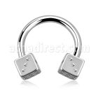 cbesdi4 barbell circular acero quirurgico dados 4mm distribuidor mayorista