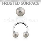 cbfo5 barbell circular acero quirurgico bolas acero esmerilado 5mm venta