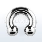 cbr0 barbell circular acero quirurgico 8mm bolas 12mm rosca interna venta