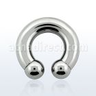 cbr0s barbell circular acero quirurgico 8mm bolas 10mm rosca interna al por mayor