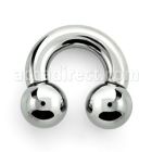 cbr4g barbell circular acero quirurgico 5mm bolas 10mm rosca interna mayorista