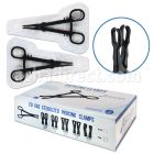 clampb sterilized single use piercing clamp slotted top forceps