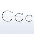clns20 piercing nariz falso acero quirurgico 0.8mm venta