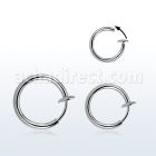 clpx par piercings clip falsos resorte vendido paquete distribuidor