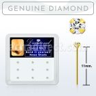 d9gys15 caja 9 9k gold piercing nariz doblar tu mismo 0 6mm diamante genuino redondo 1 5mm al por mayor