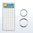 dnsm27 display 40 aros continuos plata 925 8mm 10mm venta