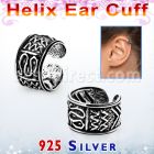 ehvcf7 piercing helix tipo ear cuff plata esterlina ola venta