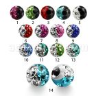 emfr3 bola 3mm multi cristal ferido colores rosca mayorista