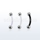 fbneb banana ceja bio flexible bolas 3mm acero distribuidor mayorista