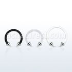 fcbecn25 barbell circular bio flexible conos 2 5mm acero al por mayor