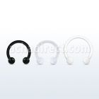 fcbevb25 barbell circular bio flexible bolas 2 5mm al por mayor