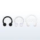 fcbevb barbell circular bio flexible bolas 3mm distribuidor