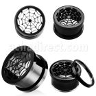 ftspw dilatacion tunel tornillo acero quirurgico brillo espejo anodizado negro tela arana cortada laser frente mayorista