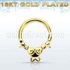 gpsepv2 aro septum plata 925 oro 18 kts 1mm indio 8mm distribuidor mayorista