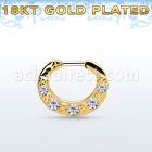 gsepg16 septum click plata 925 oro 18 kts barra cierre acero 316l 5 zirconia distribuidor