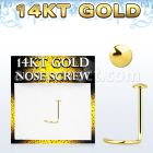 gsrd piercing nariz l oro 14 kts 0 6mm redonda oro liso 2mm distribuidor