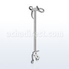 indsh31 barbell industrial acero quirurgico love escrito distribuidor mayorista