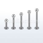 lbb3g labret acero quirurgico bola 3mm distribuidor
