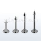 lbcn2 labret acero quirurgico 1mm cono 2mm mayorista