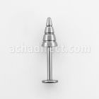 lbcn4b labret acero quirurgico cono perforado 4mm venta
