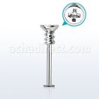 lbscw2 labret acero quirurgico tornillo estrella mayorista